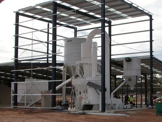 高壓磨粉機，專利改進磨粉機械